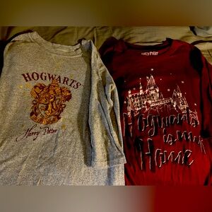 2 Hogwarts Gryffindor sleepwear sz l-xl wmns